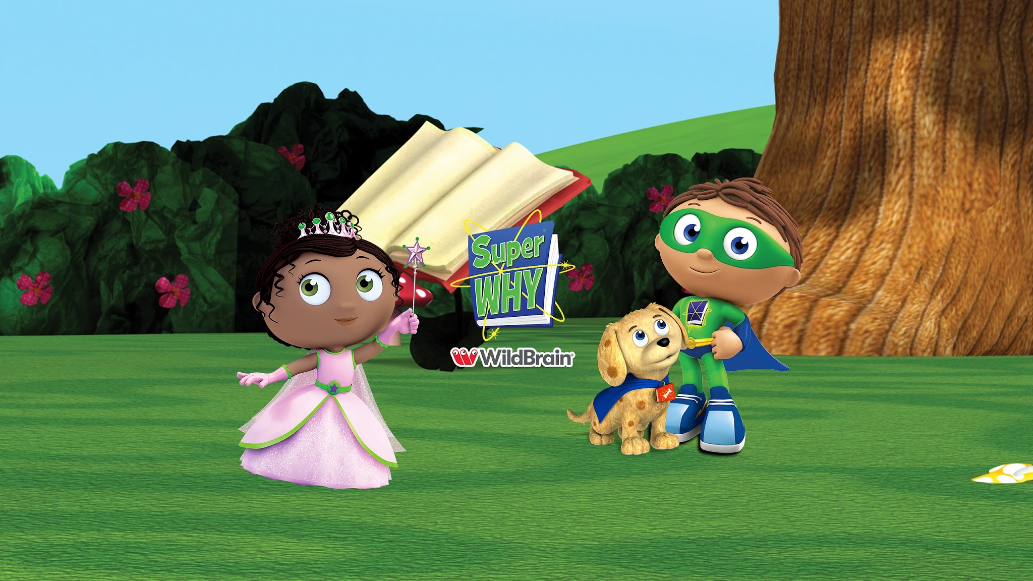 Super Why - WildBrain YouTube banner