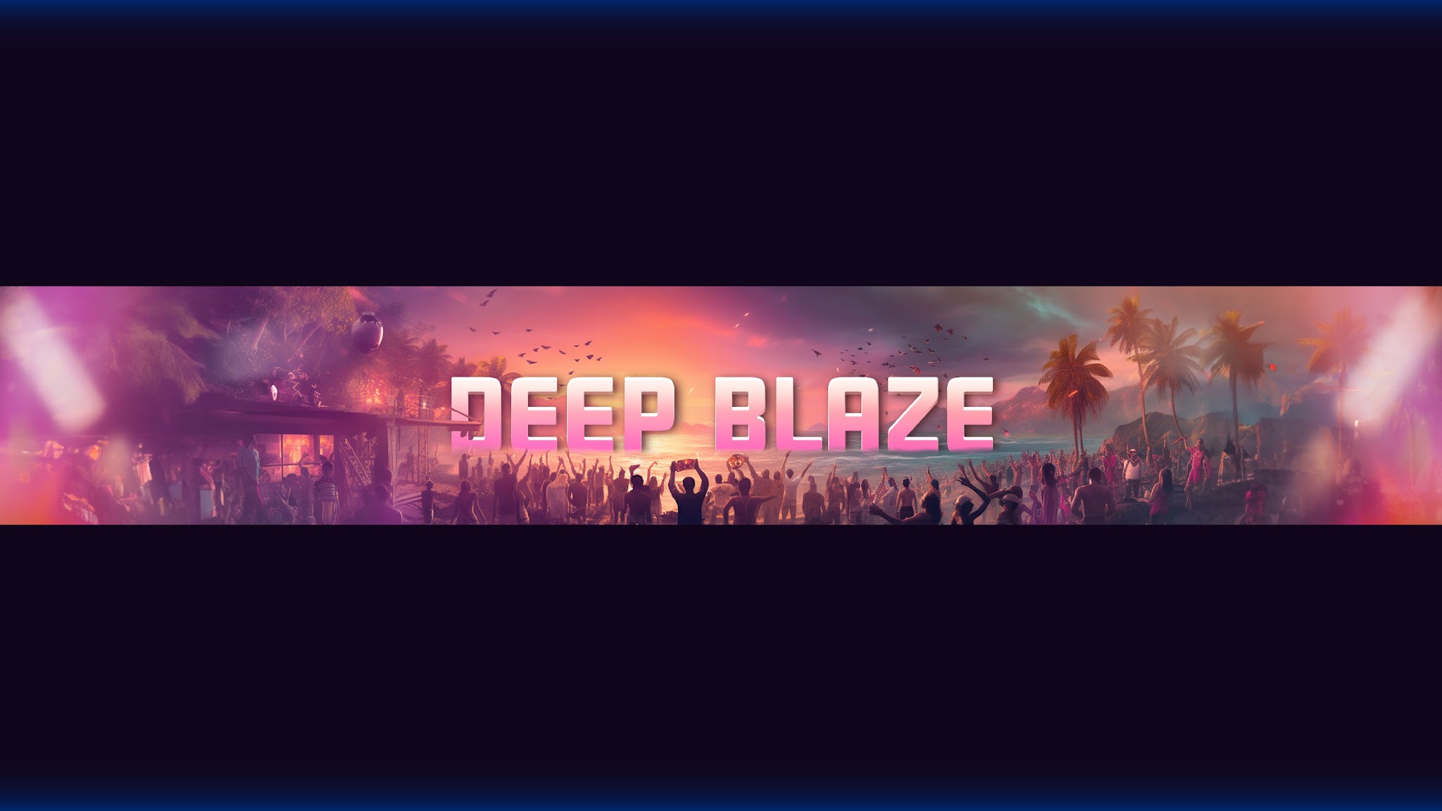 DEEP BLAZE YouTube banner