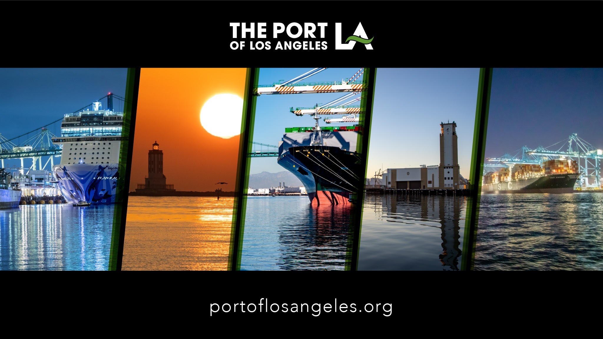 Port of Los Angeles YouTube banner