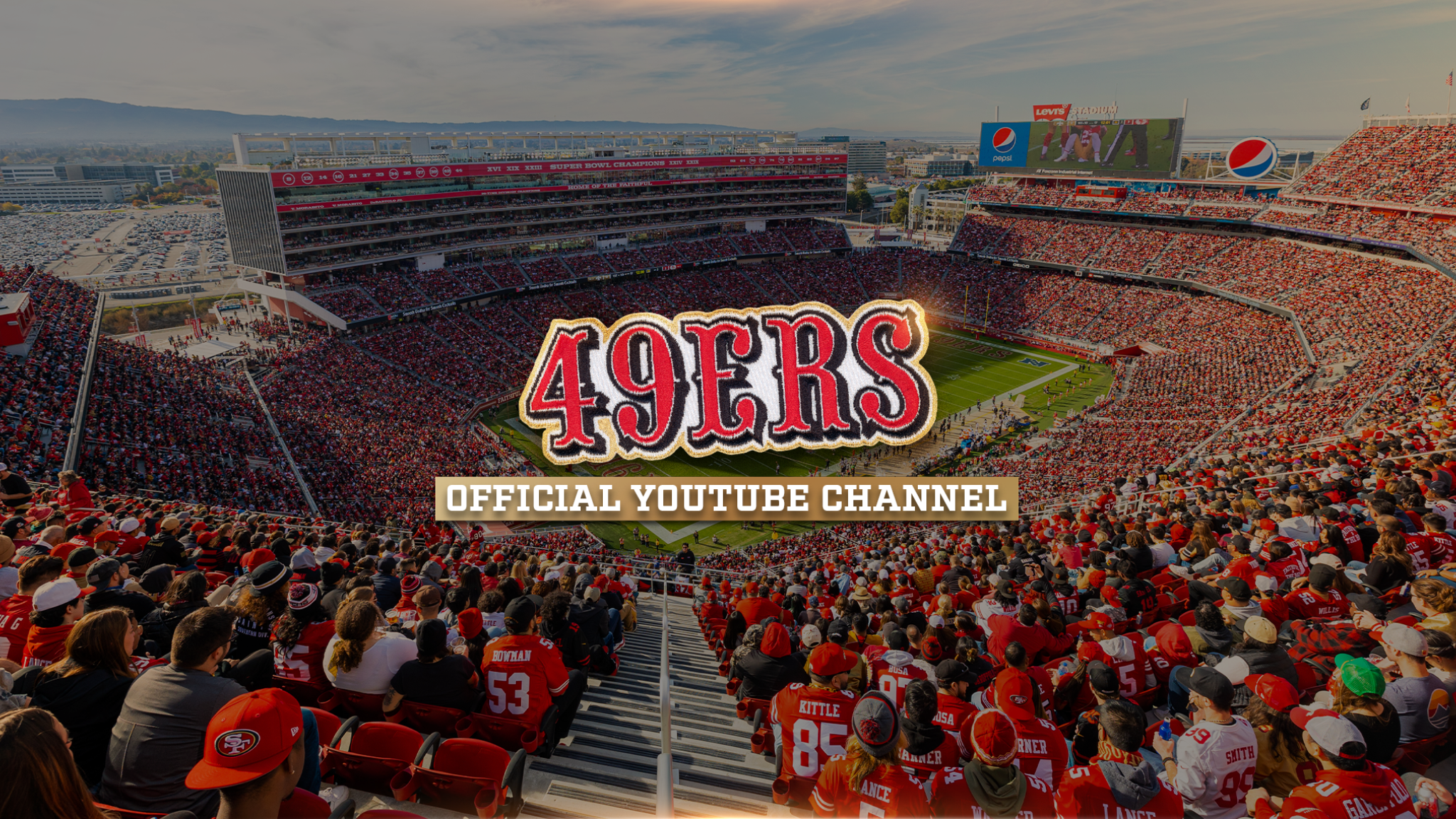 San Francisco 49ers YouTube banner