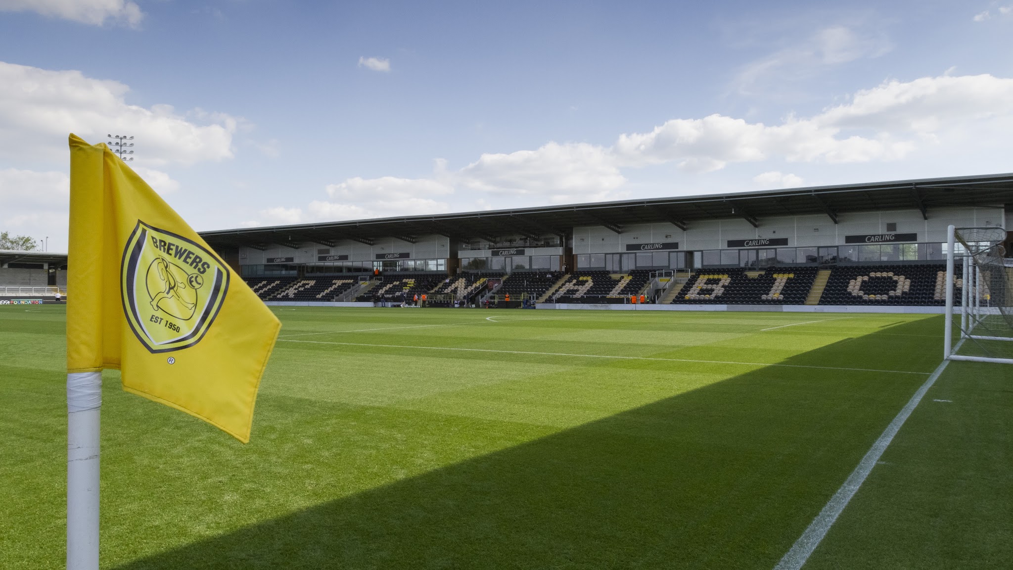 Burton Albion YouTube banner