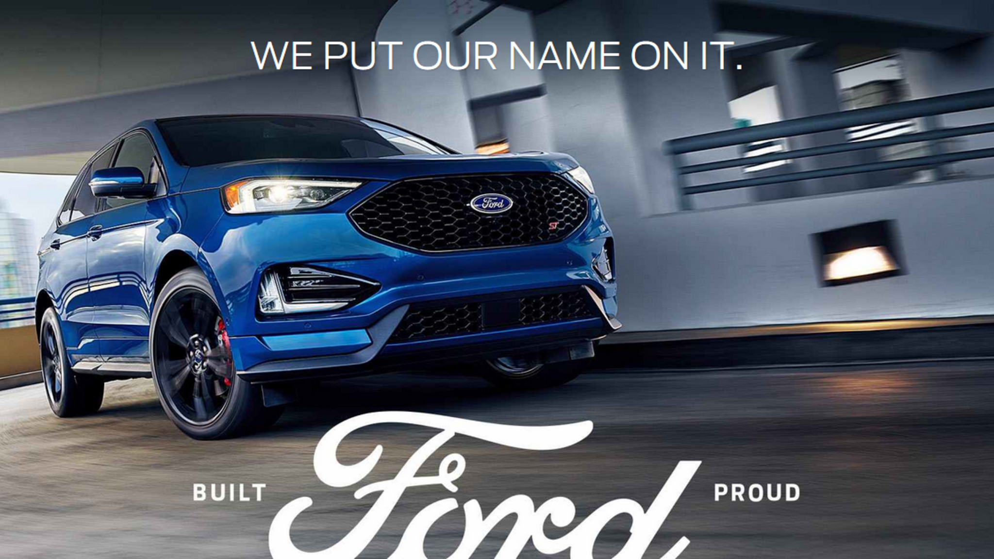 Ford Motor Company YouTube banner