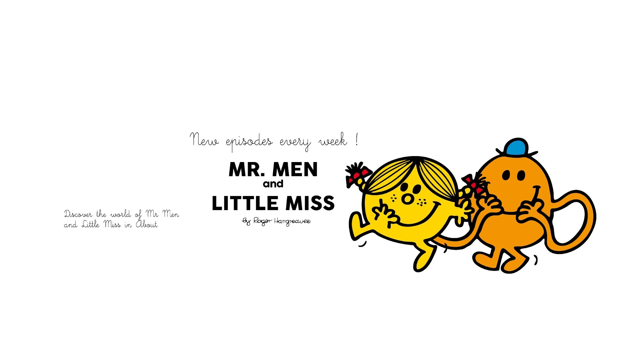 MR MEN & LITTLE MISS TV SERIES 1995 OFFICIAL 🇺🇸 YouTube banner