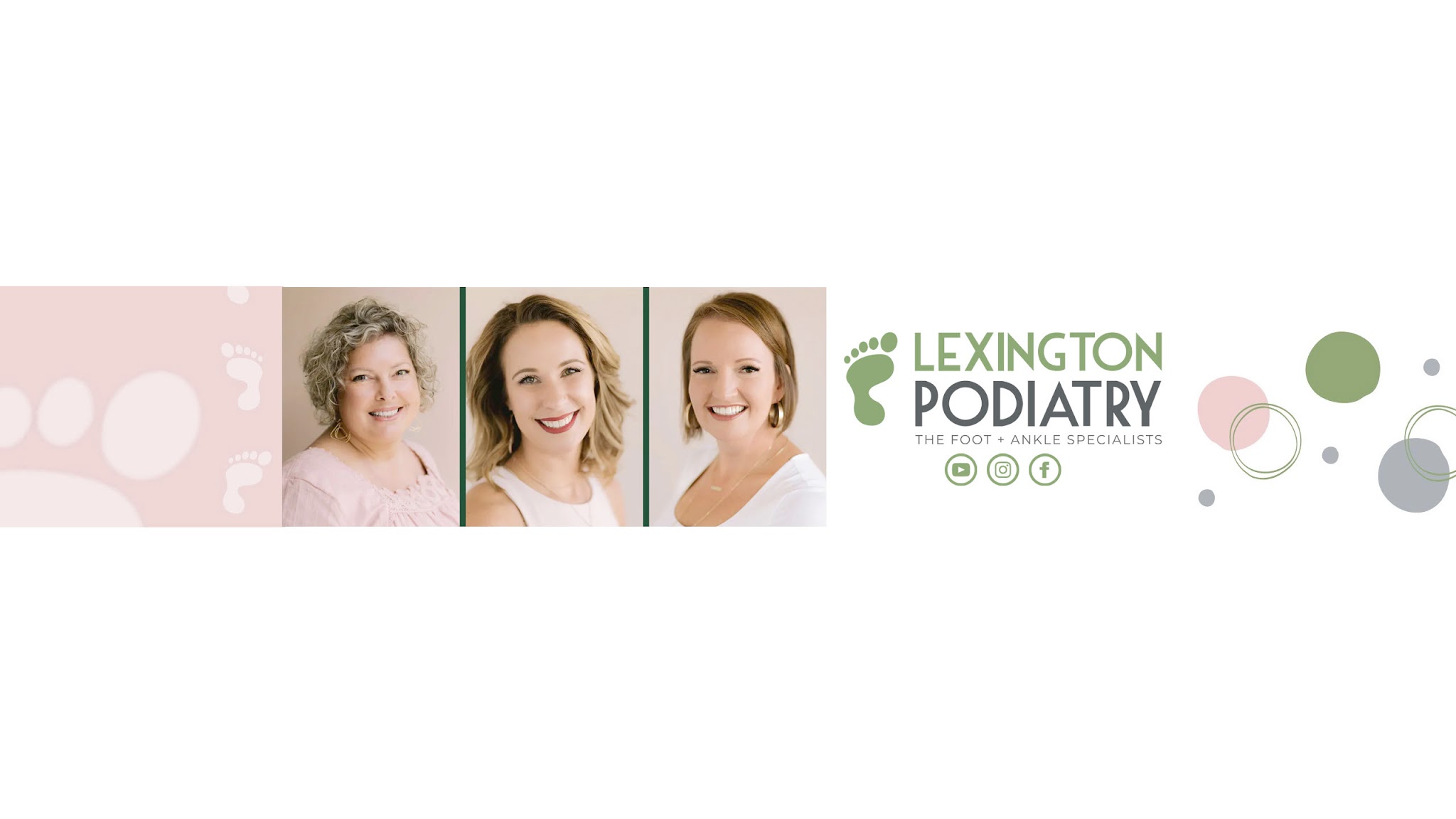 Lexington Podiatry YouTube banner