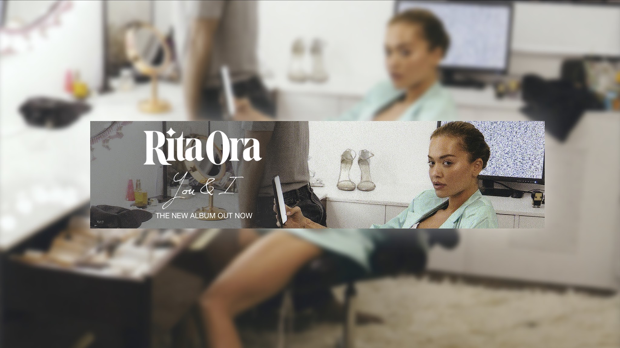 Rita Ora YouTube banner