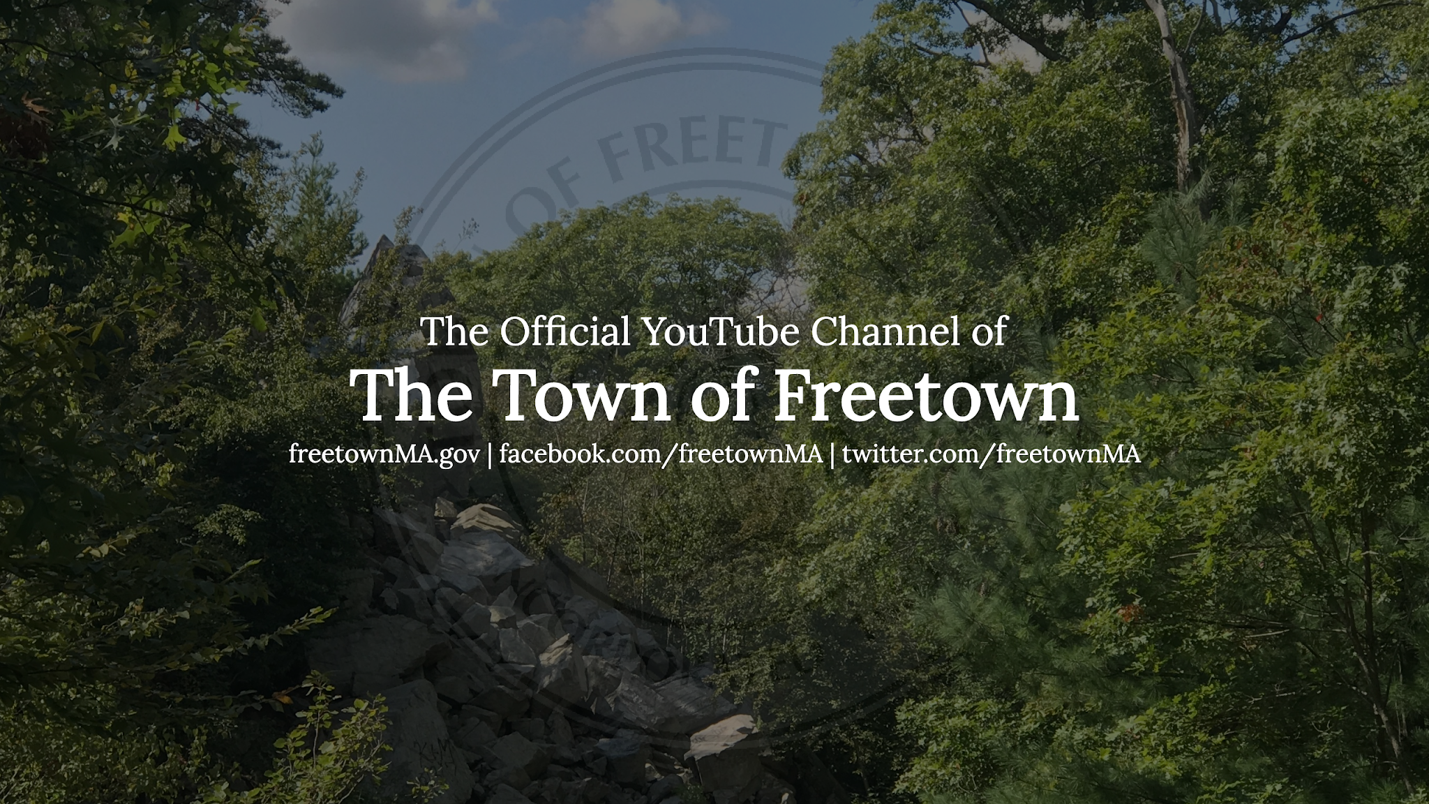 Freetown, MA YouTube banner