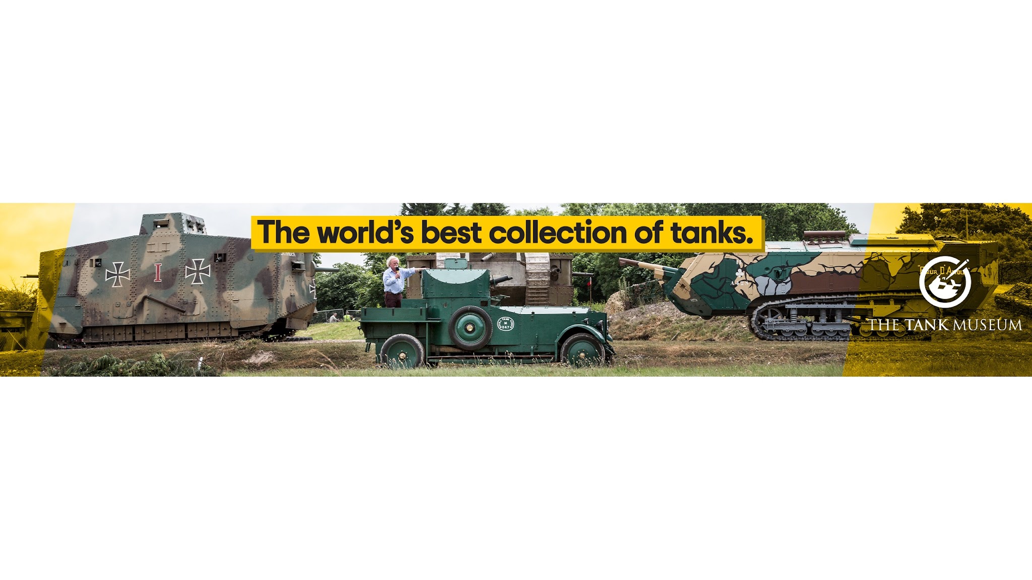 The Tank Museum YouTube banner