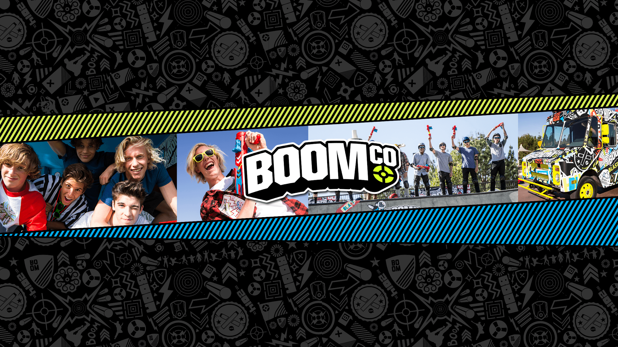 BOOMco. YouTube banner