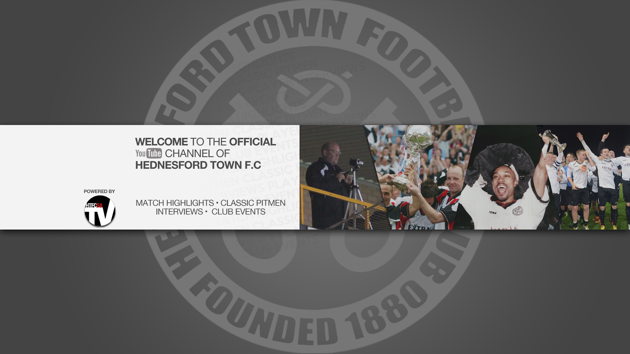 Hednesford Town TV YouTube banner