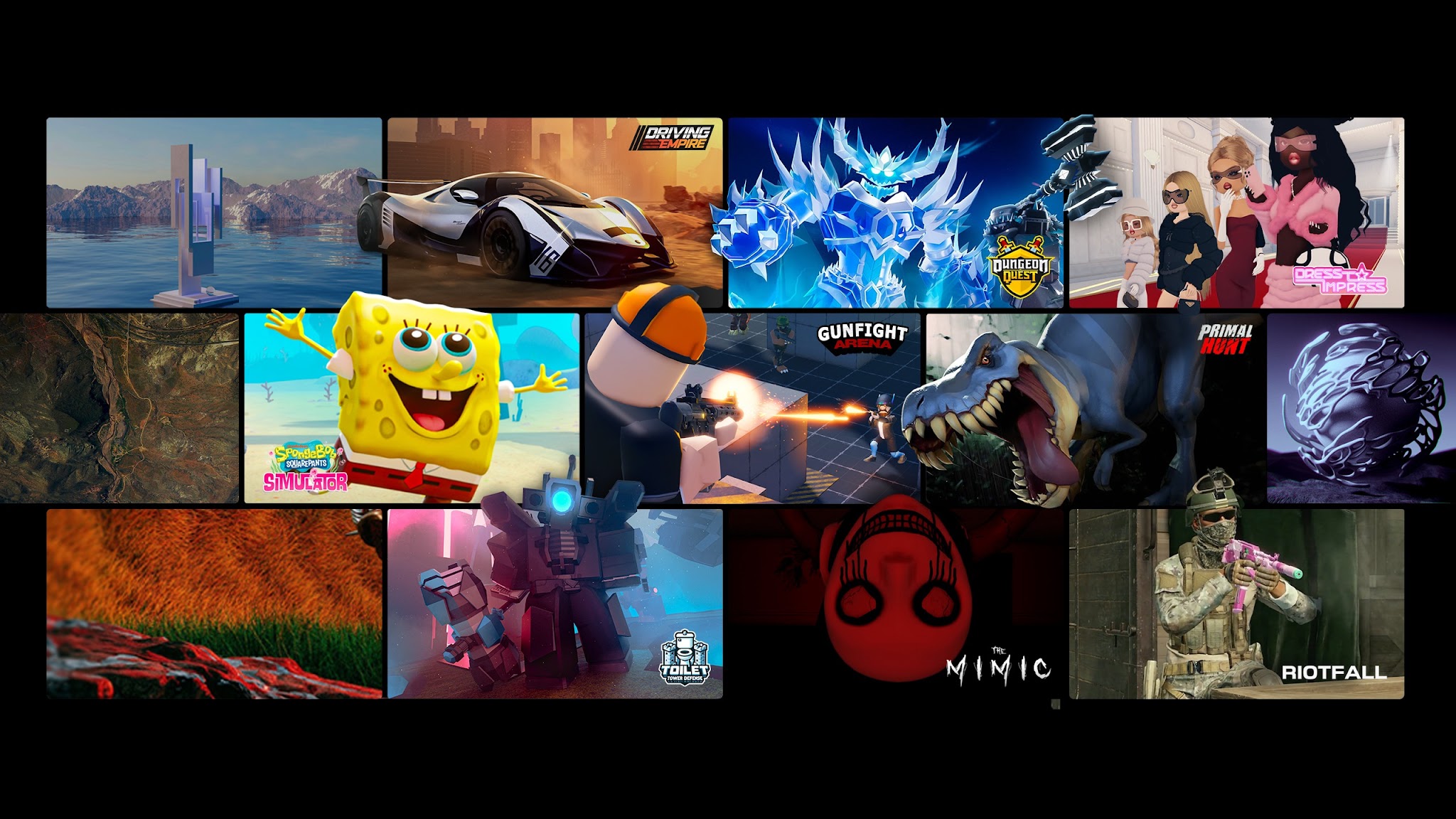 Roblox YouTube banner