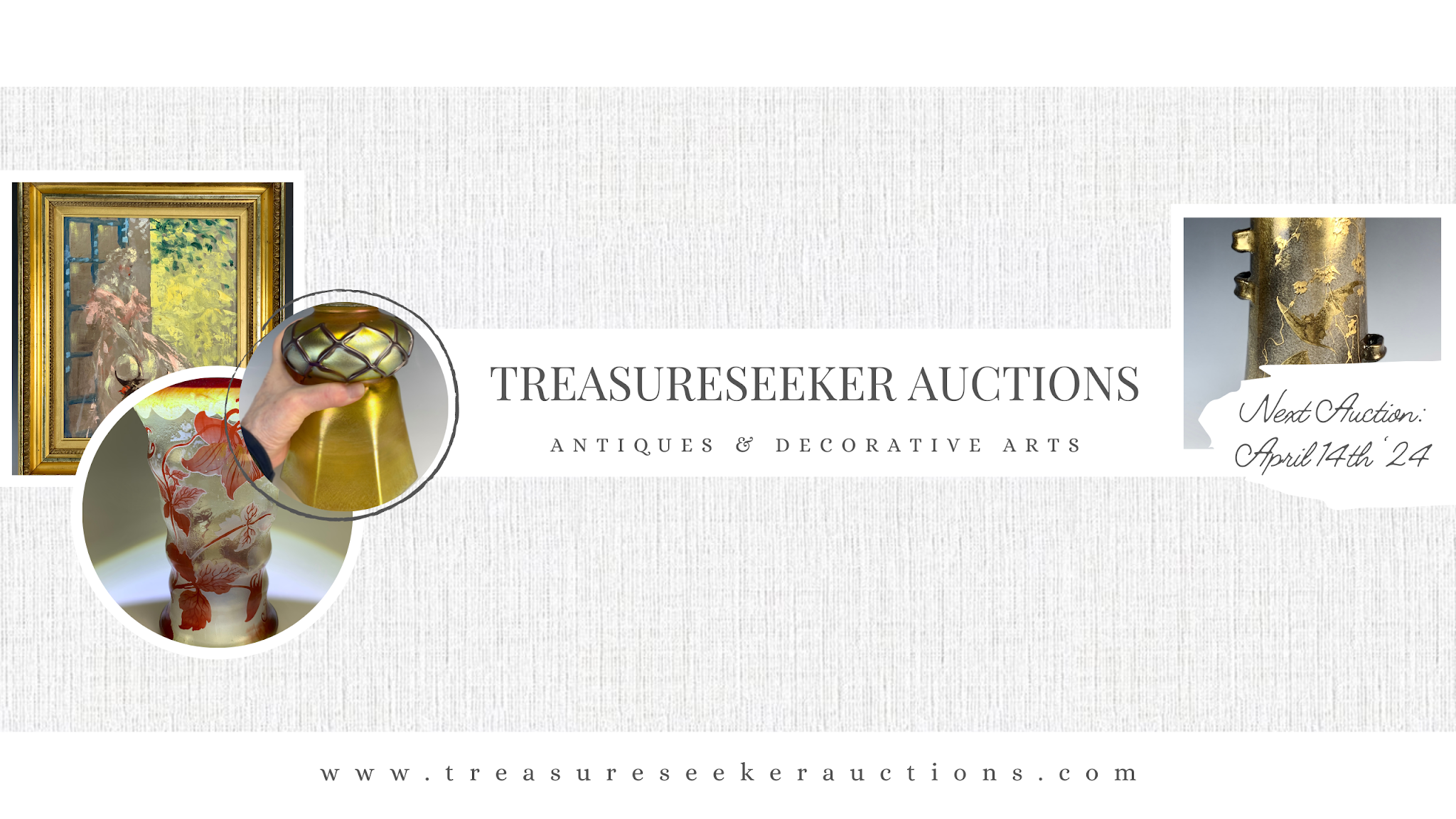 Treasureseeker Auction YouTube banner