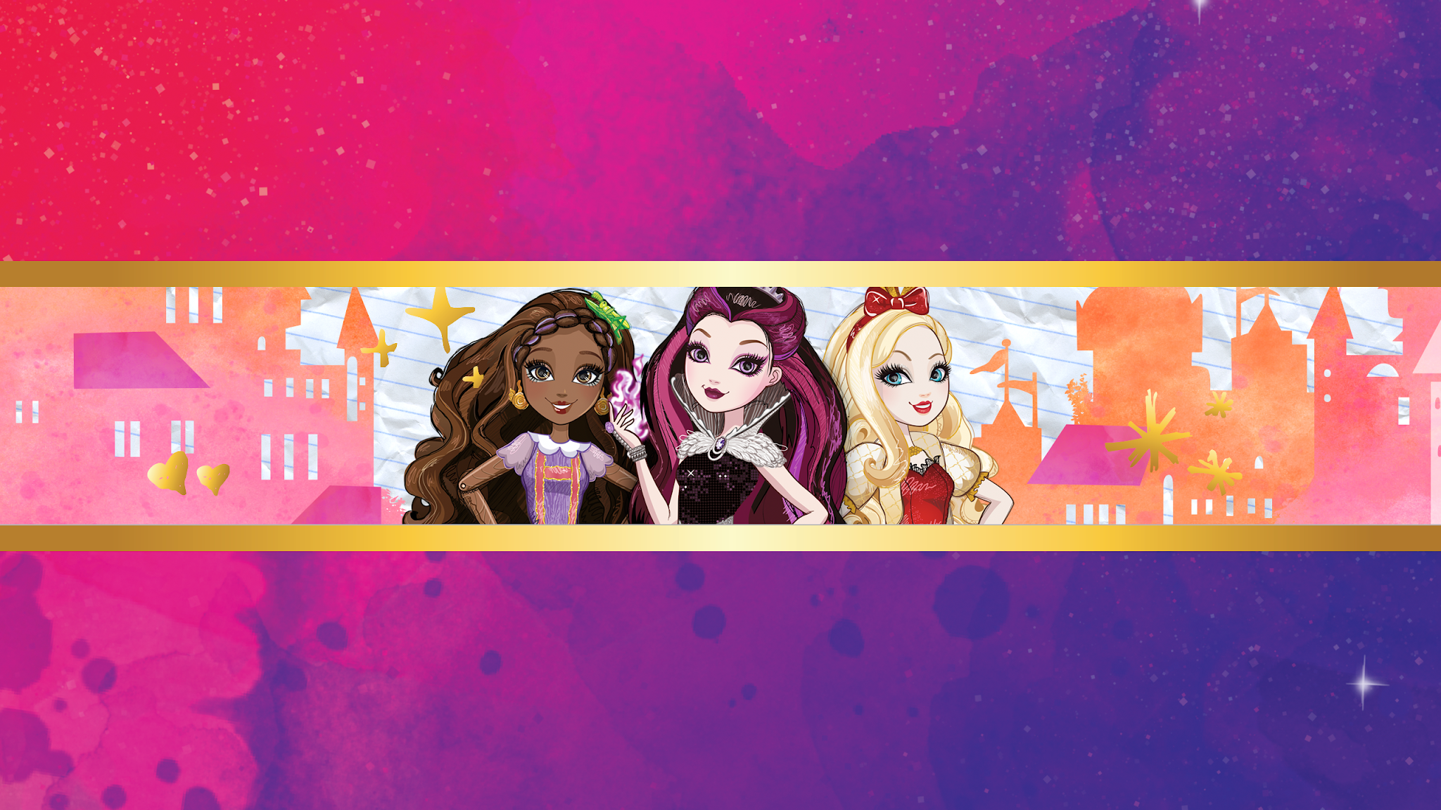 Ever After High International YouTube banner