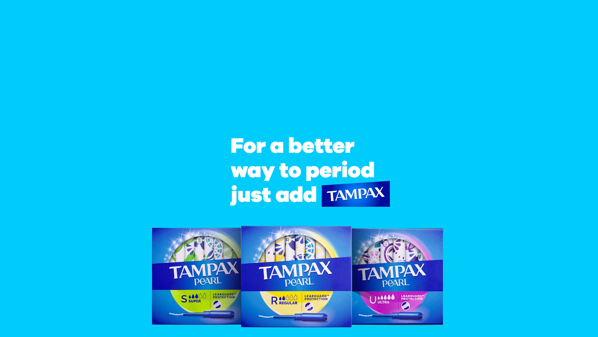 Tampax YouTube banner