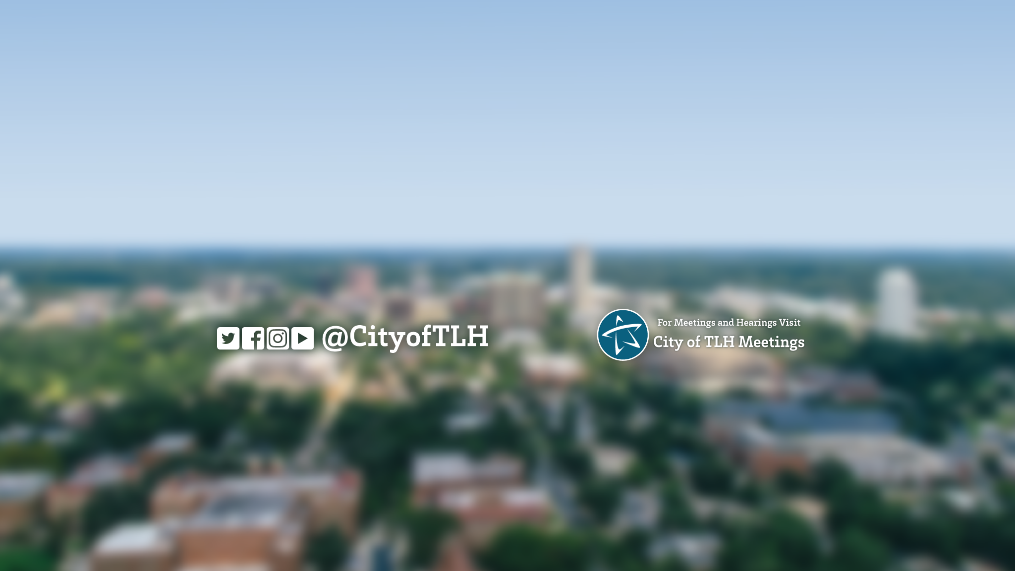 City of TLH YouTube banner