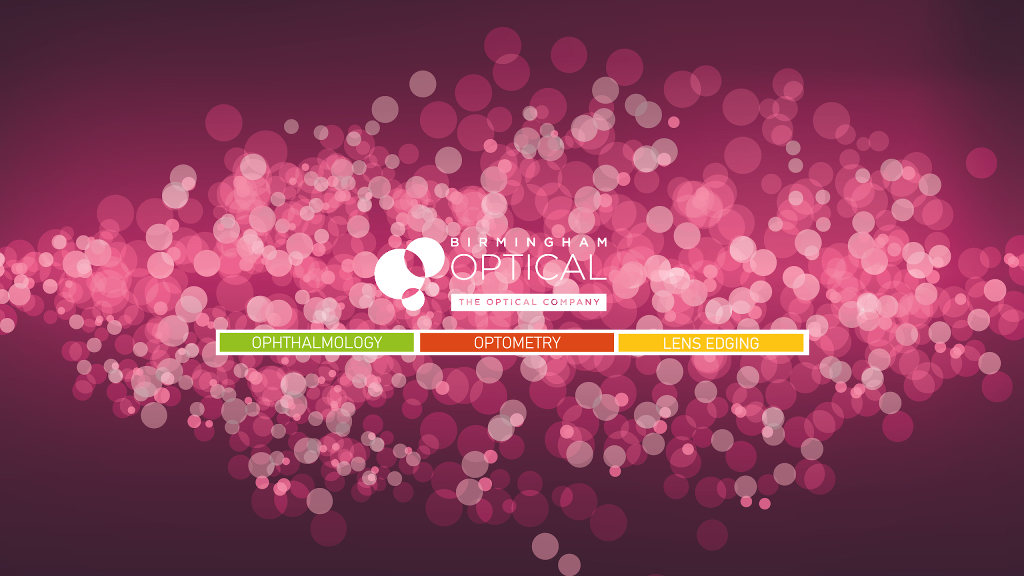 Birmingham Optical - The Optical Company YouTube banner