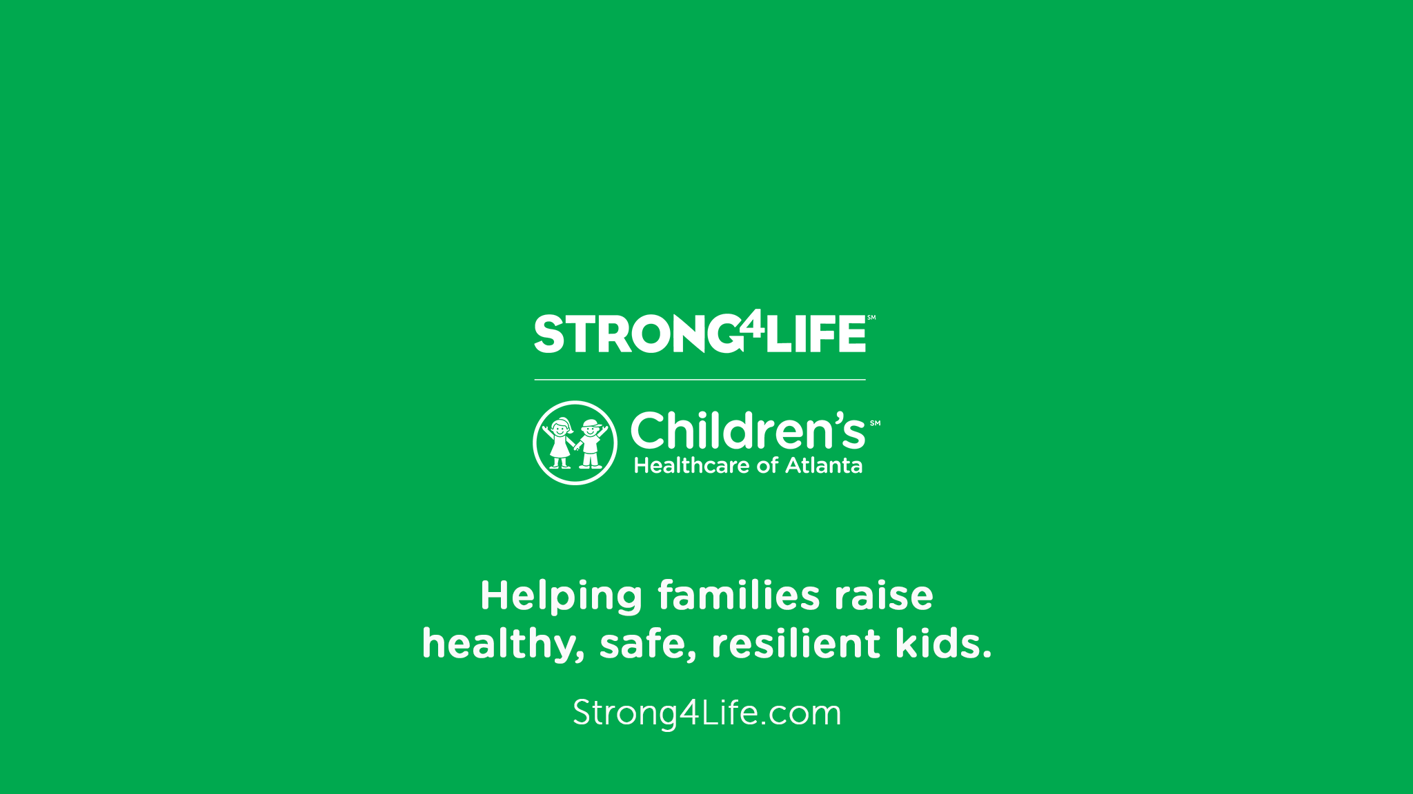 Children's Healthcare of Atlanta Strong4Life YouTube banner