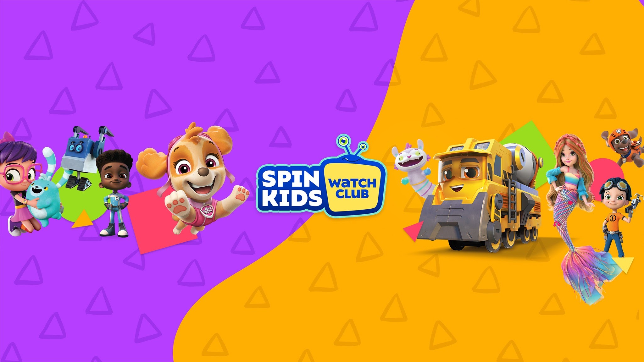 Spin Kids Watch Club - Cartoons for Kids YouTube banner