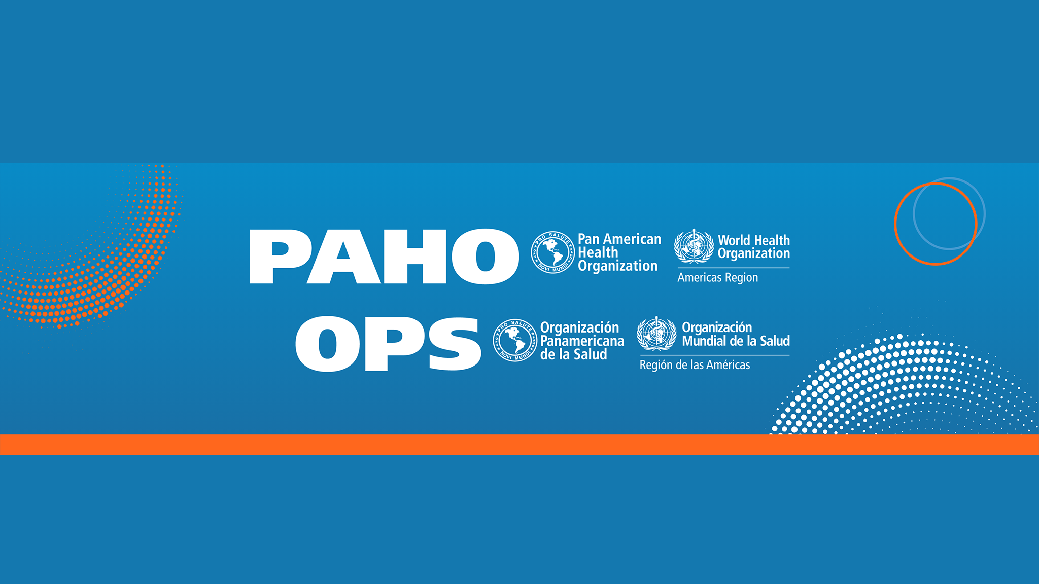 PAHO TV YouTube banner