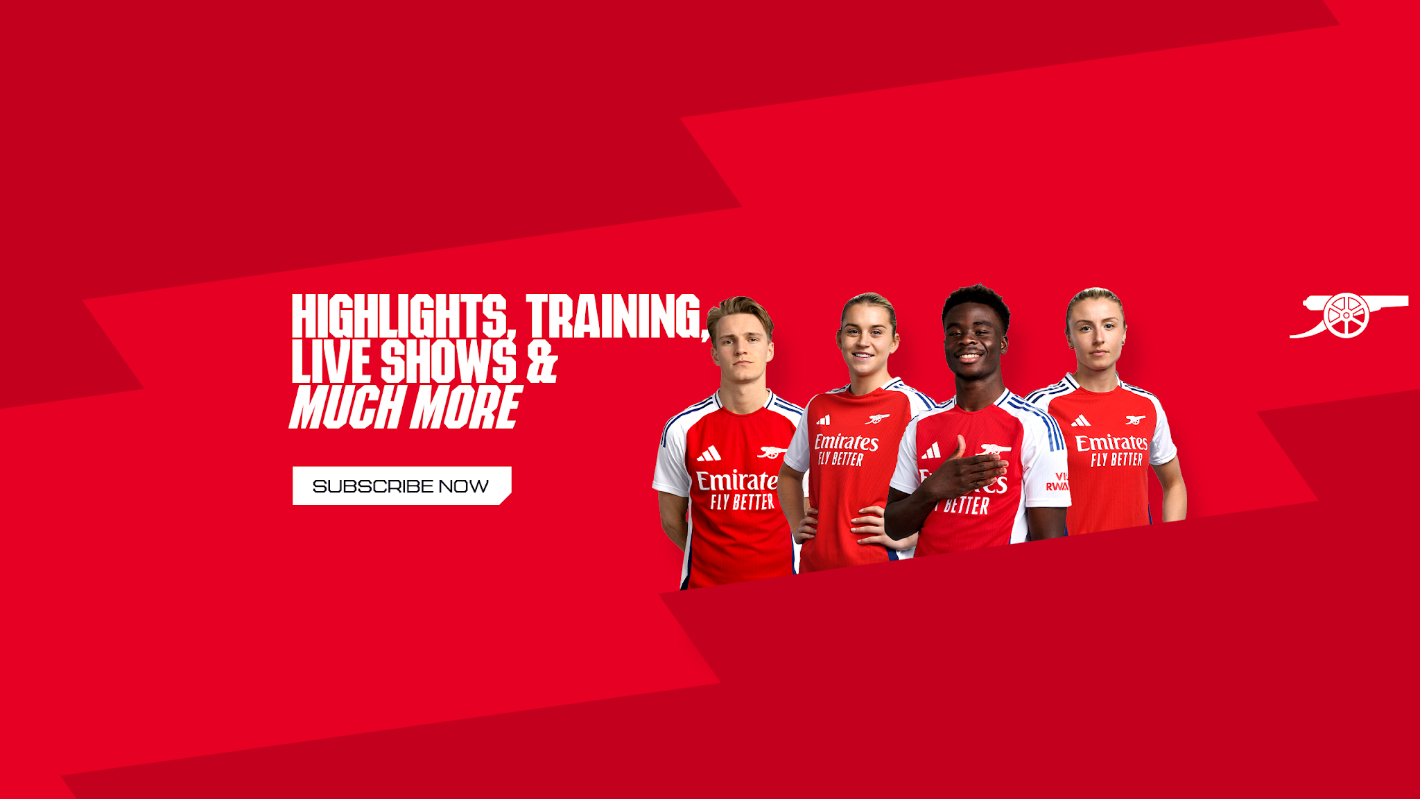 Arsenal YouTube banner