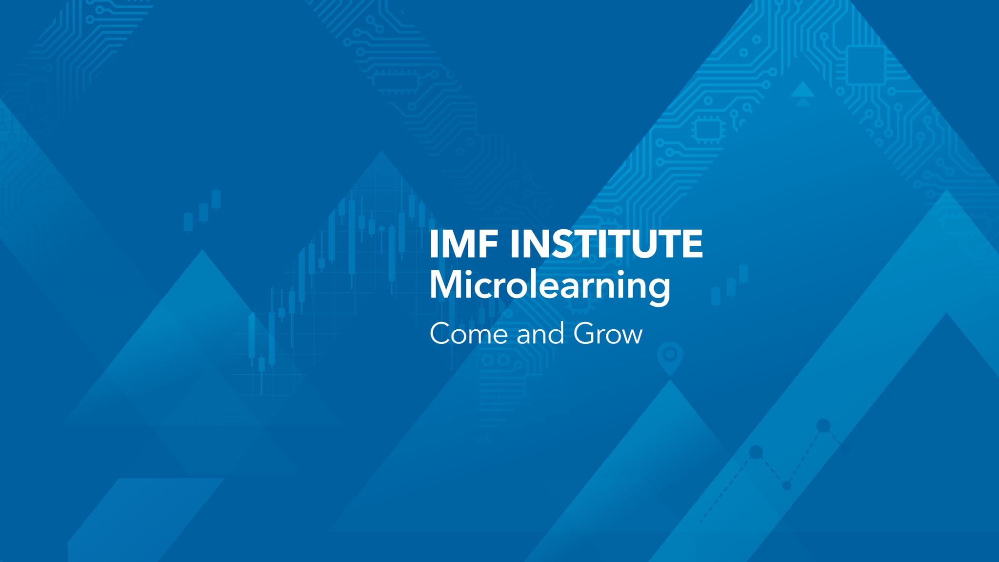 IMF Institute Learning Channel YouTube banner