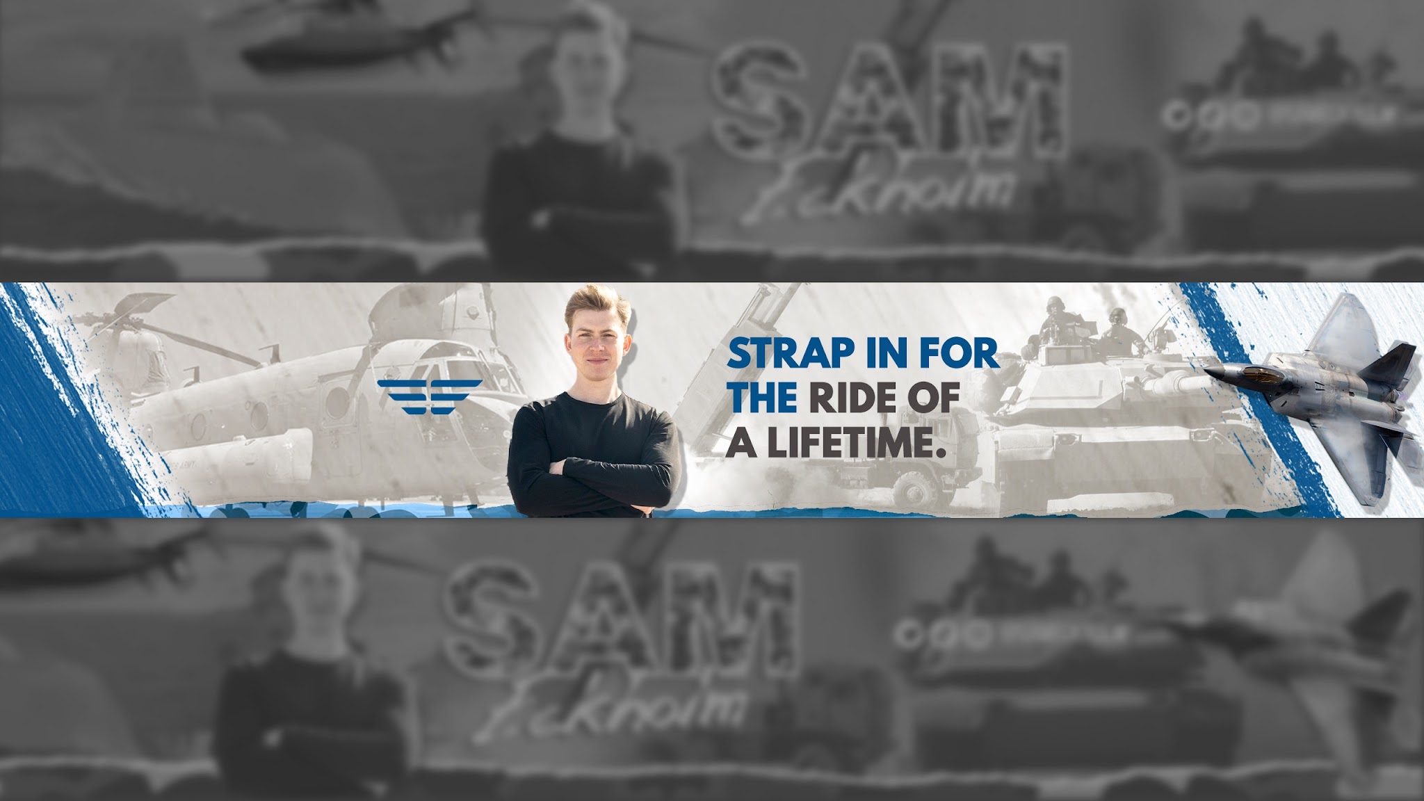 Sam Eckholm YouTube banner