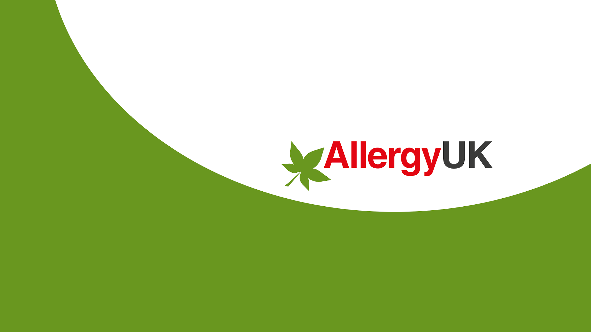 Allergy UK YouTube banner