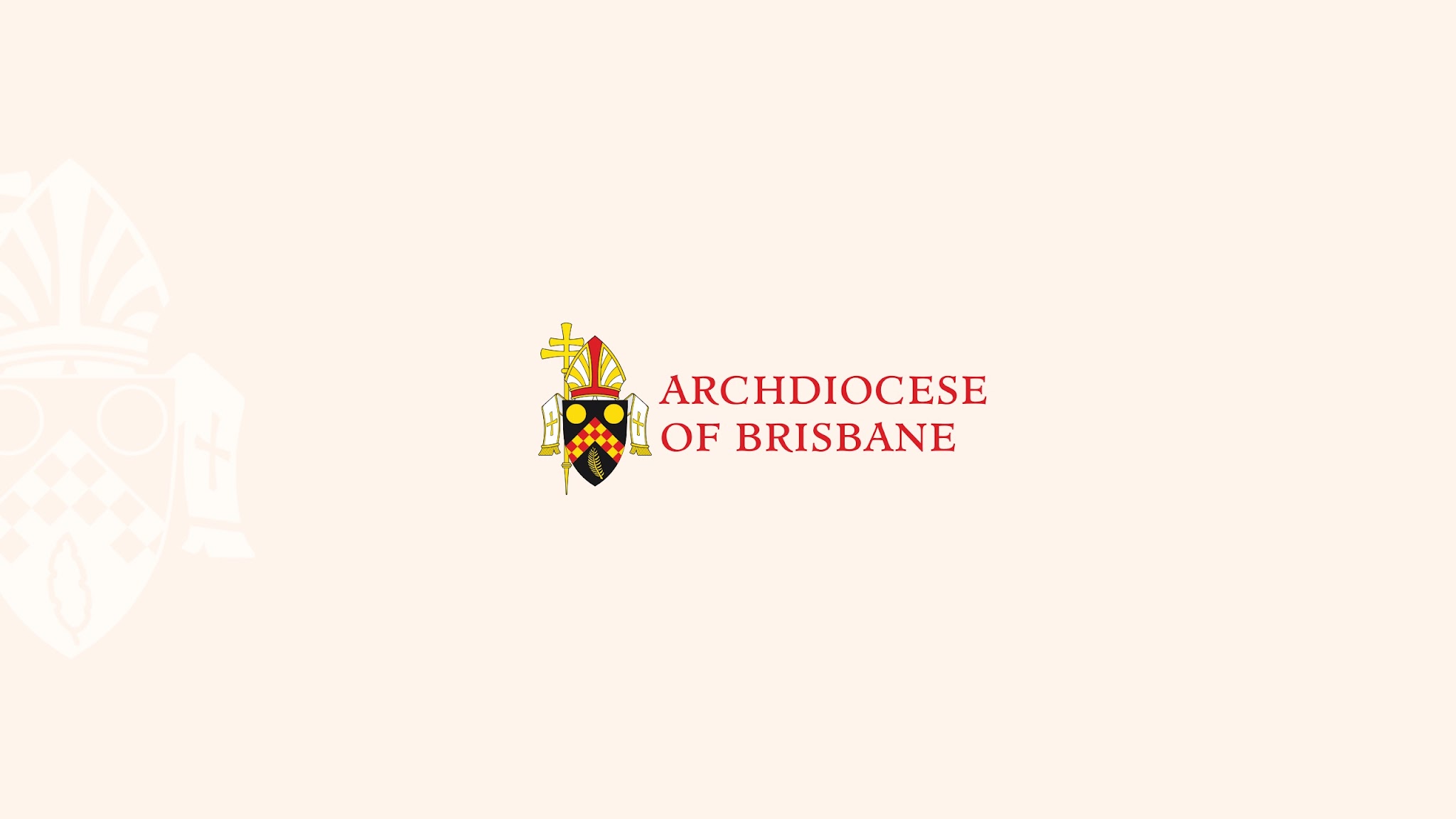 Archdiocese of Brisbane YouTube banner