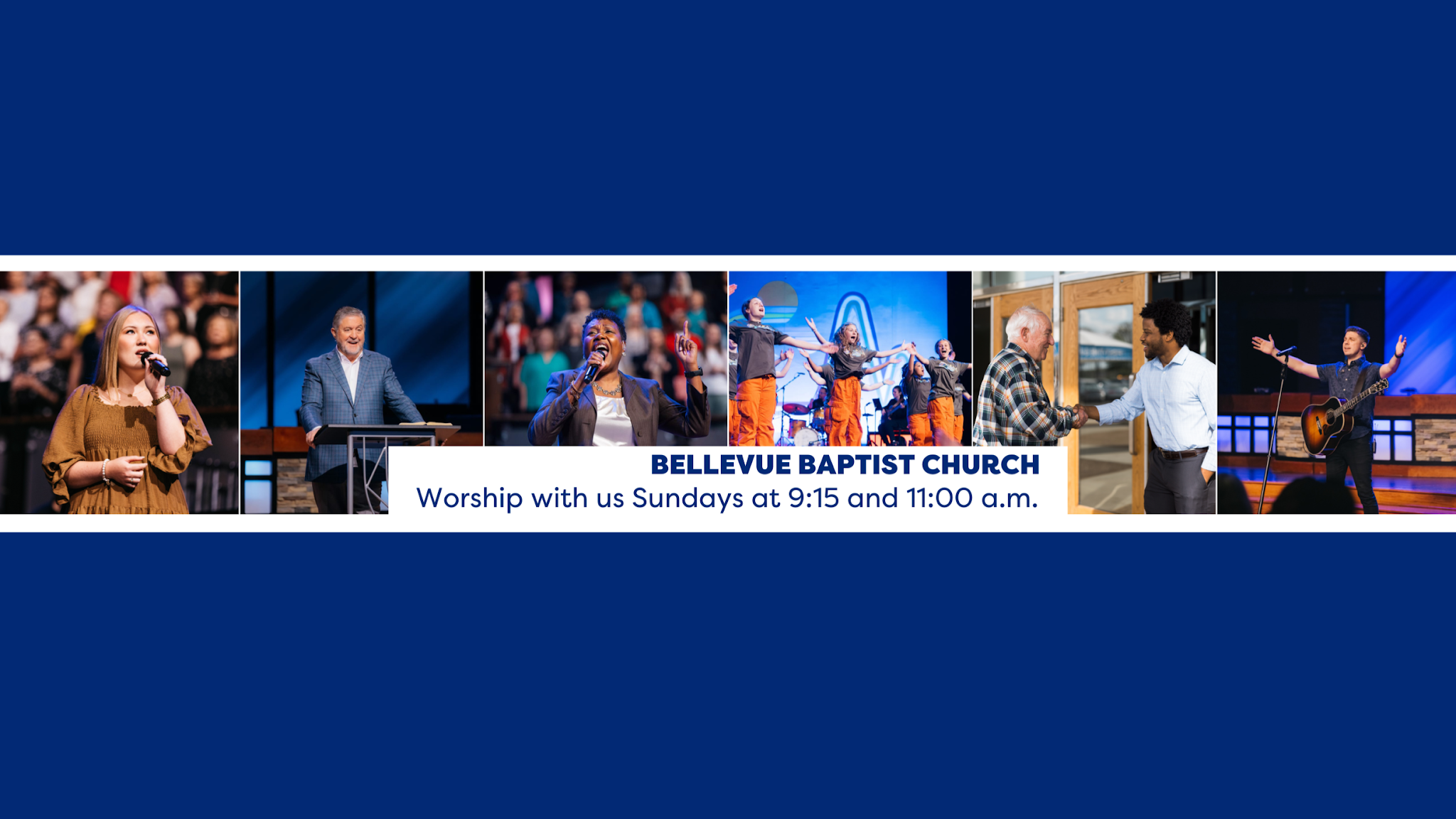 Bellevue Baptist Church YouTube banner