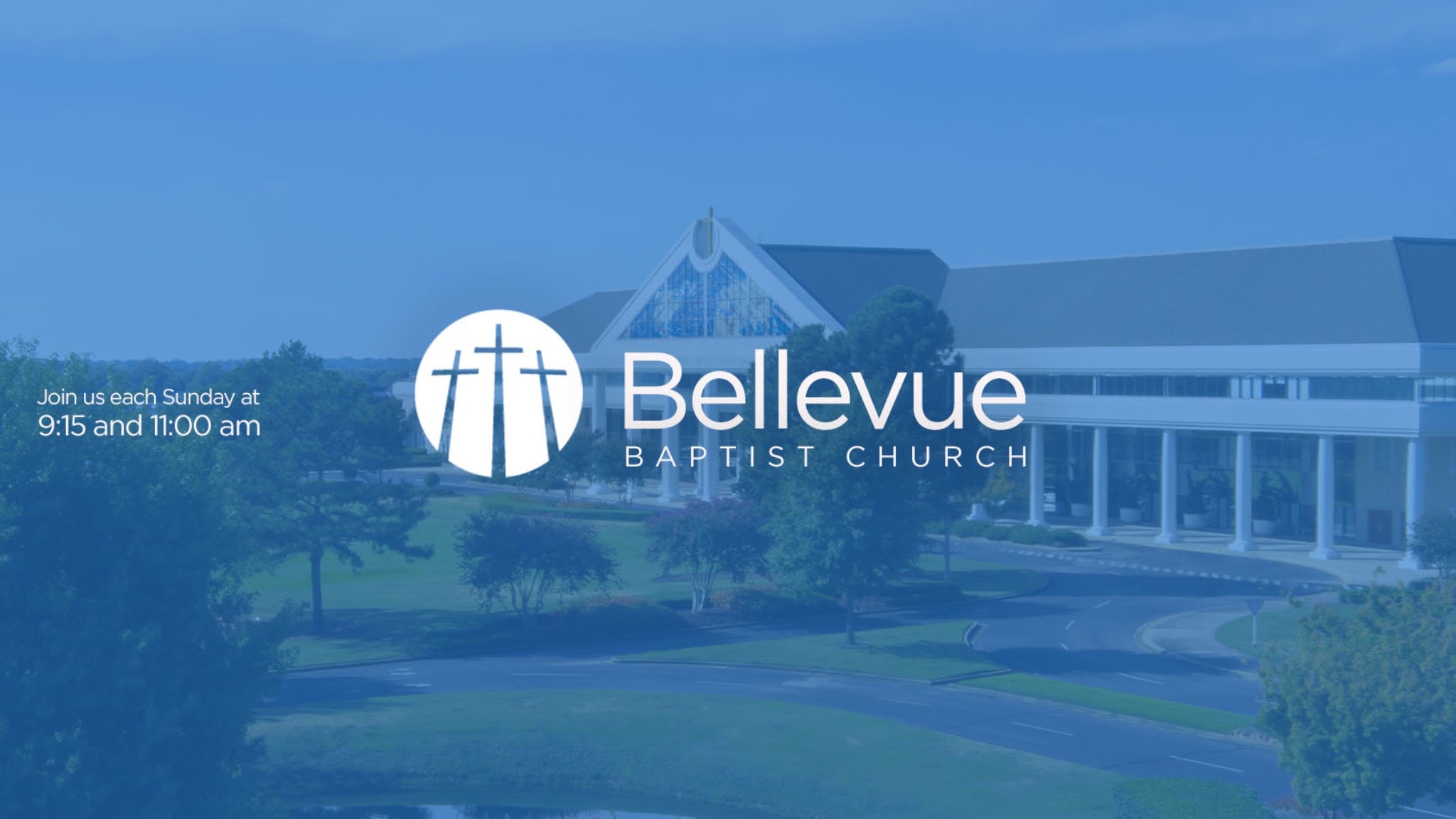 Bellevue Baptist Church YouTube banner