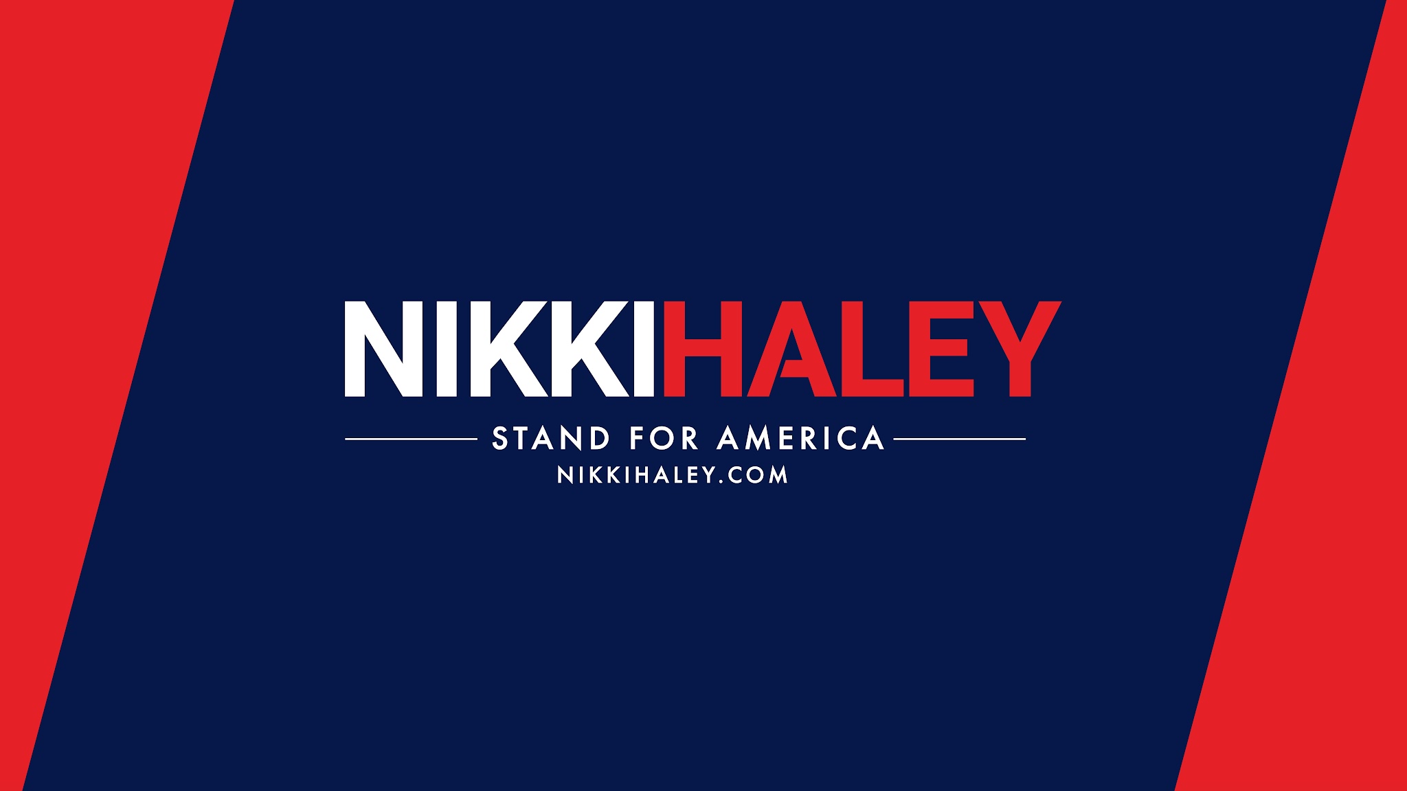 Nikki Haley YouTube banner