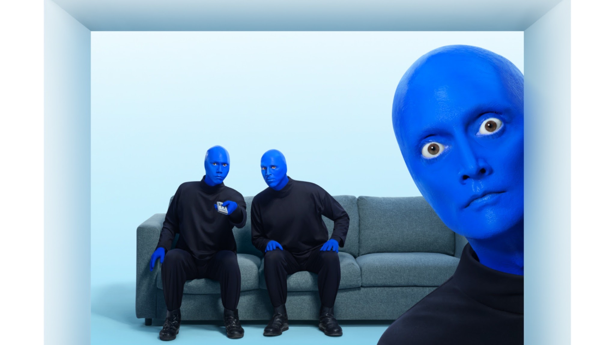 Blue Man Group YouTube banner