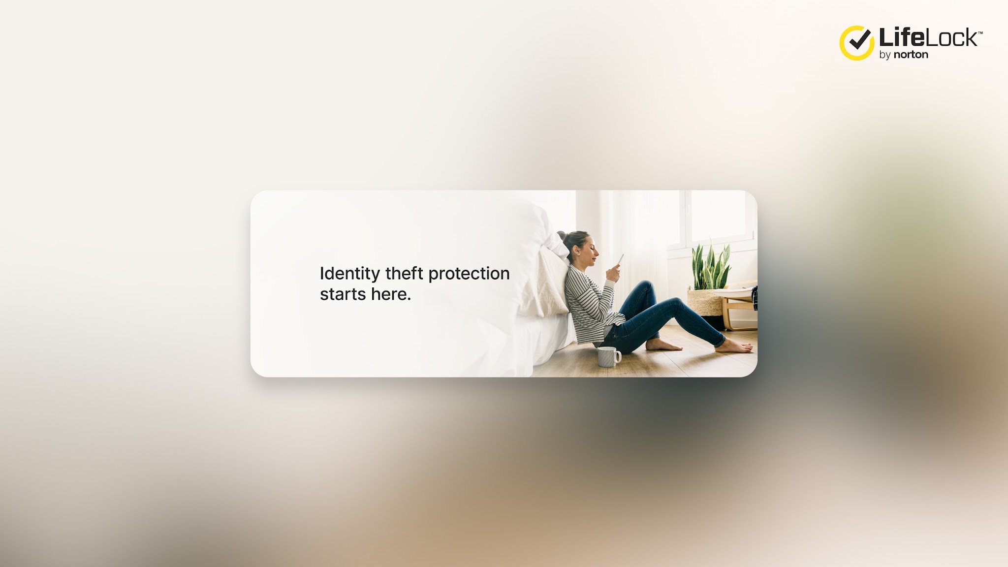 LifeLock YouTube banner