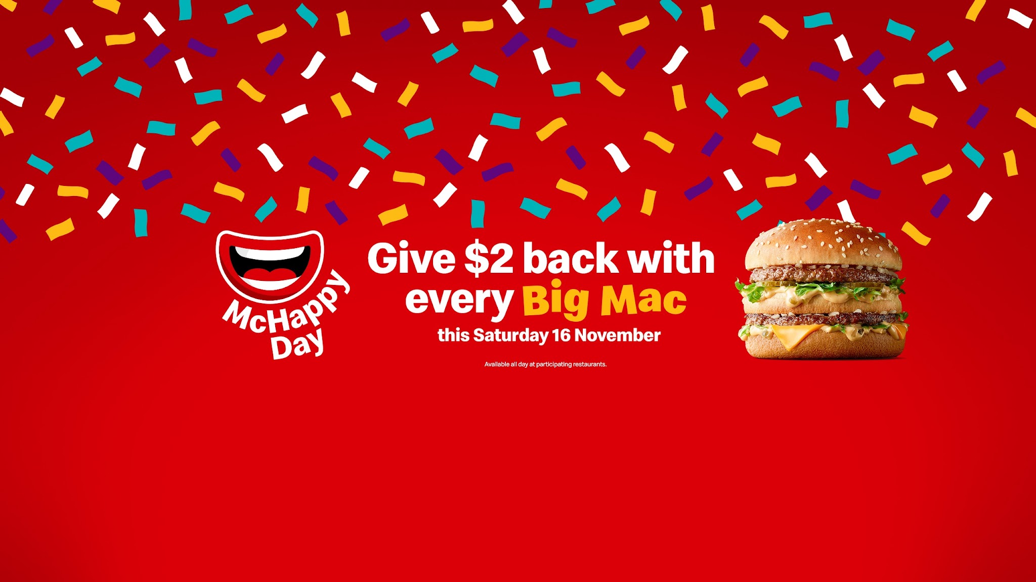 McDonald's Australia YouTube banner