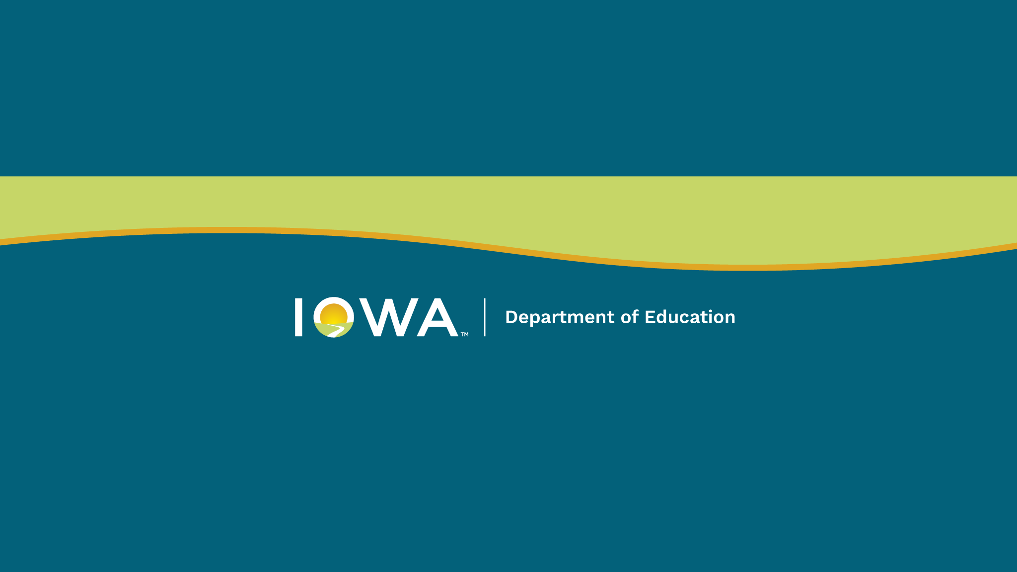 Iowa Department of Education YouTube banner