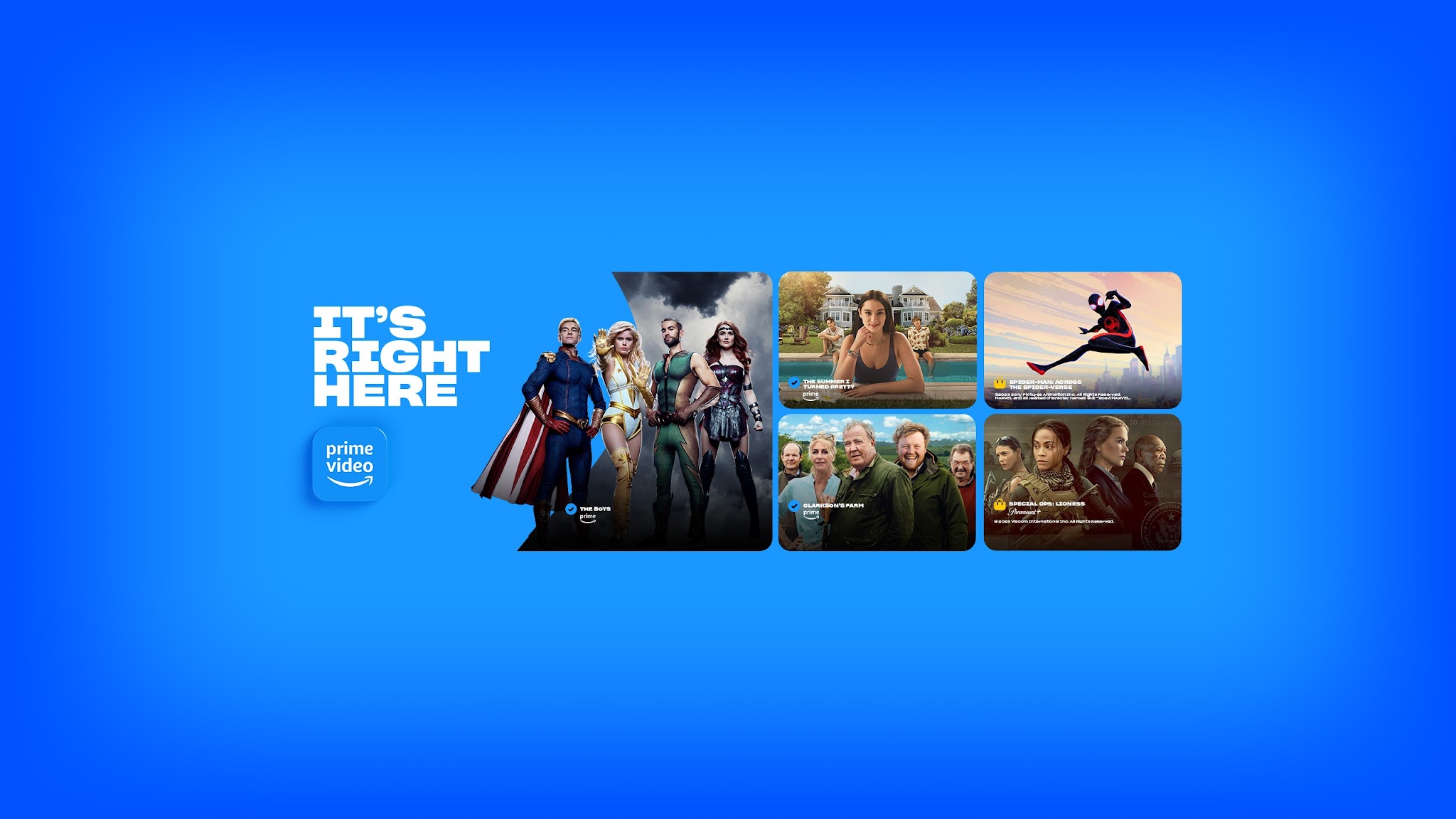 Amazon Prime Video UK & IE YouTube banner