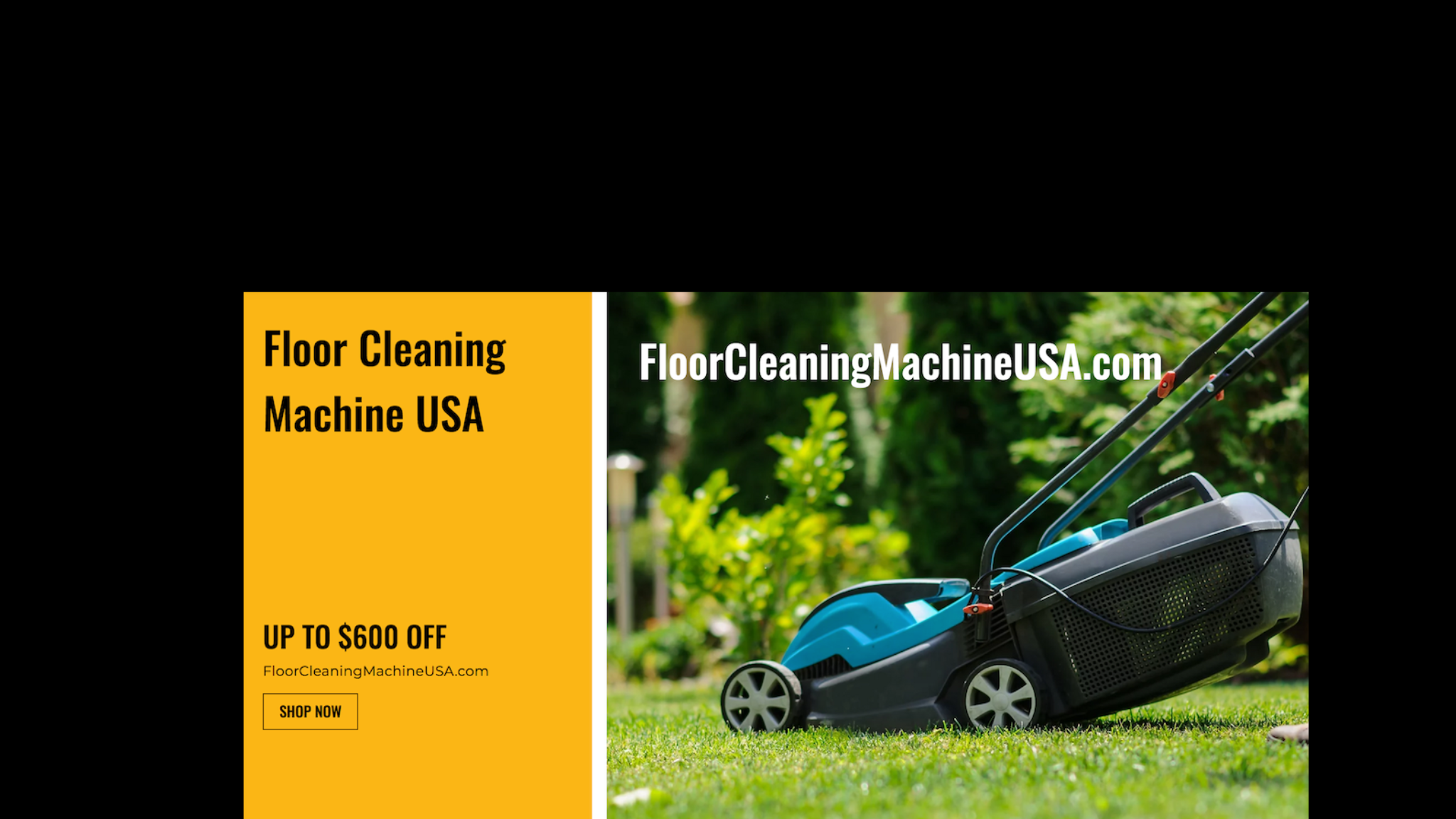 Floor Cleaning Machine USA YouTube banner