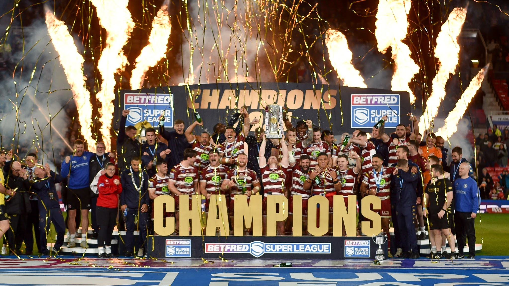 Wigan Warriors YouTube banner