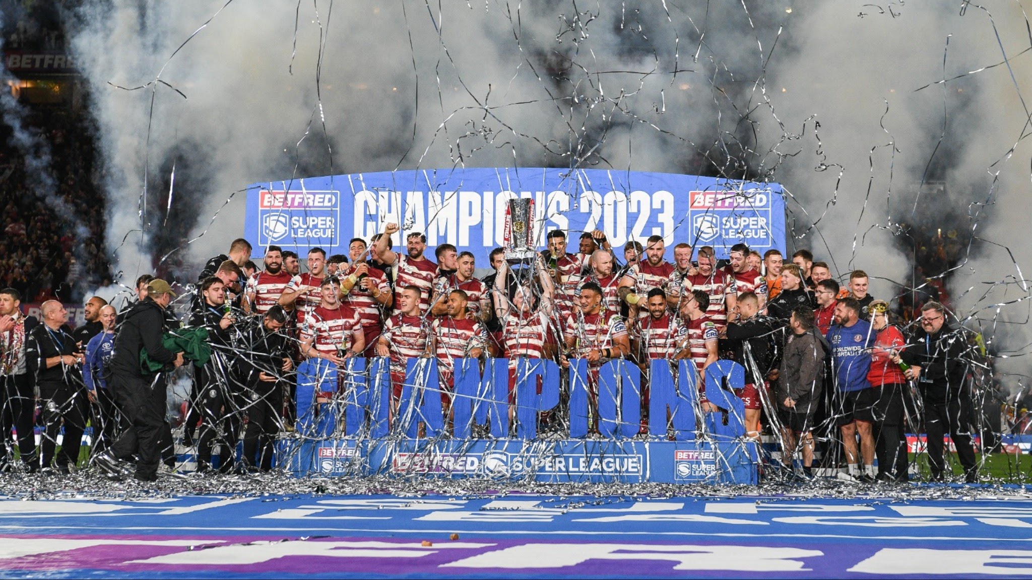 Wigan Warriors YouTube banner