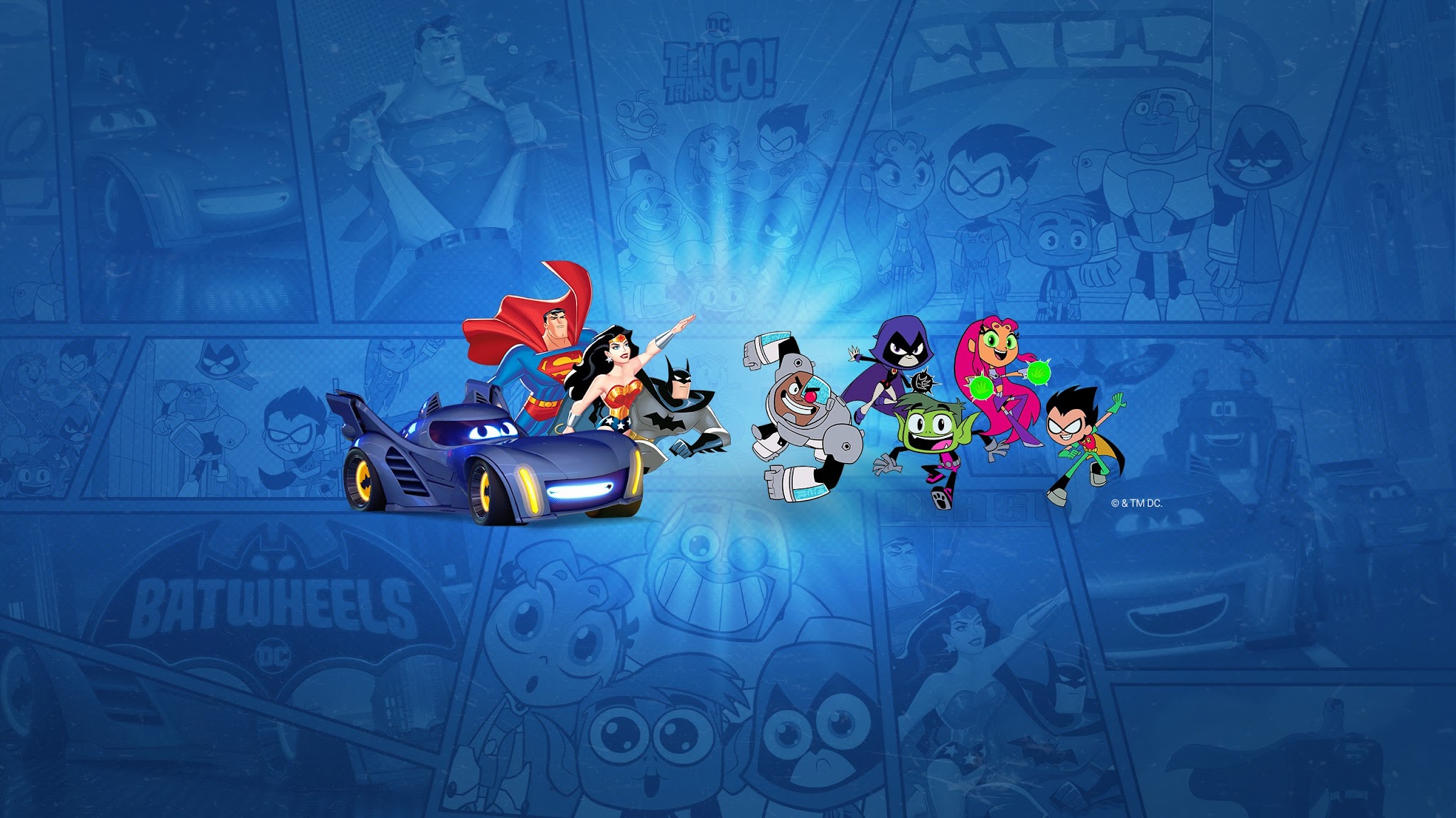 DC Kids YouTube banner