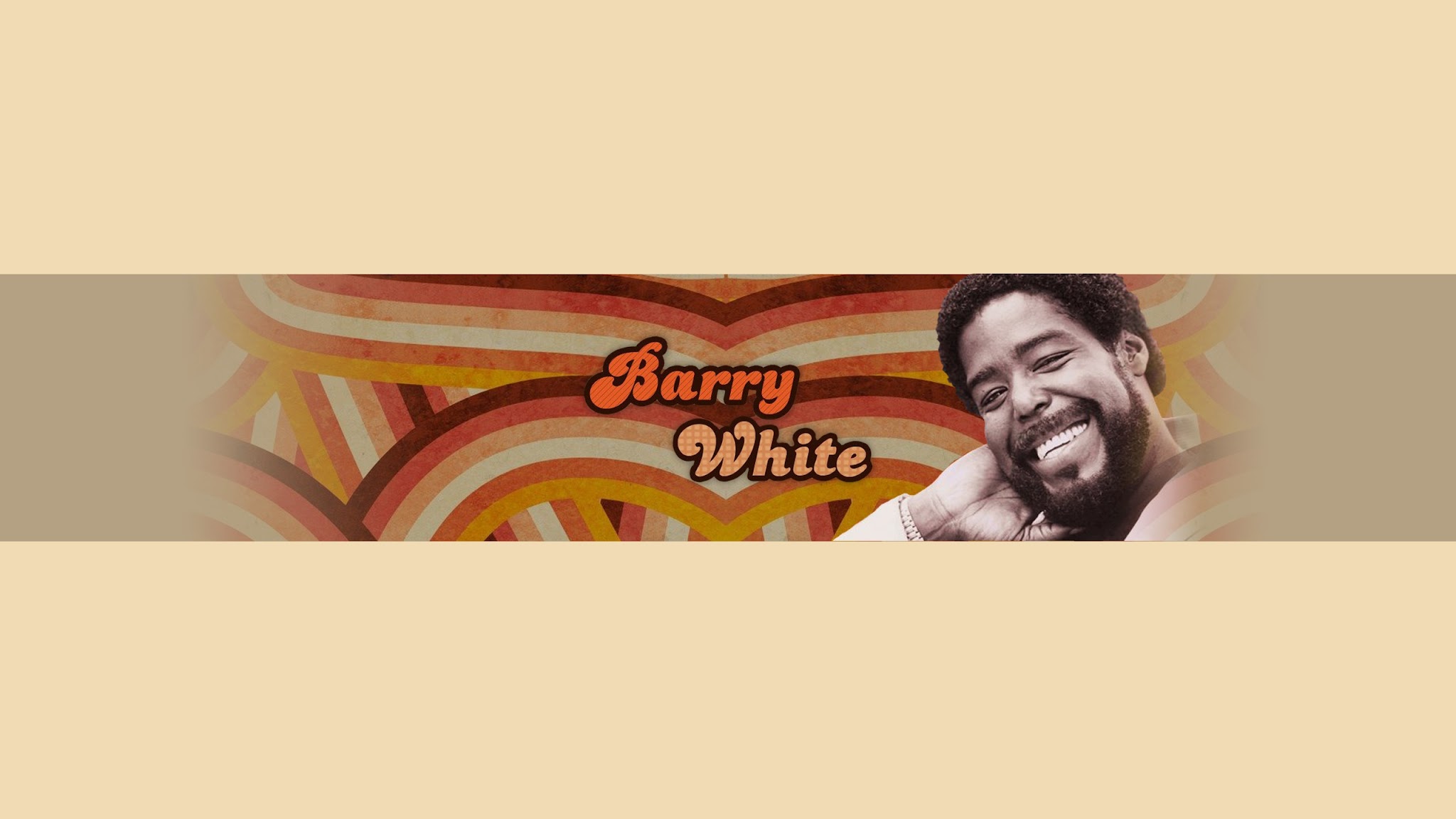 Barry White YouTube banner