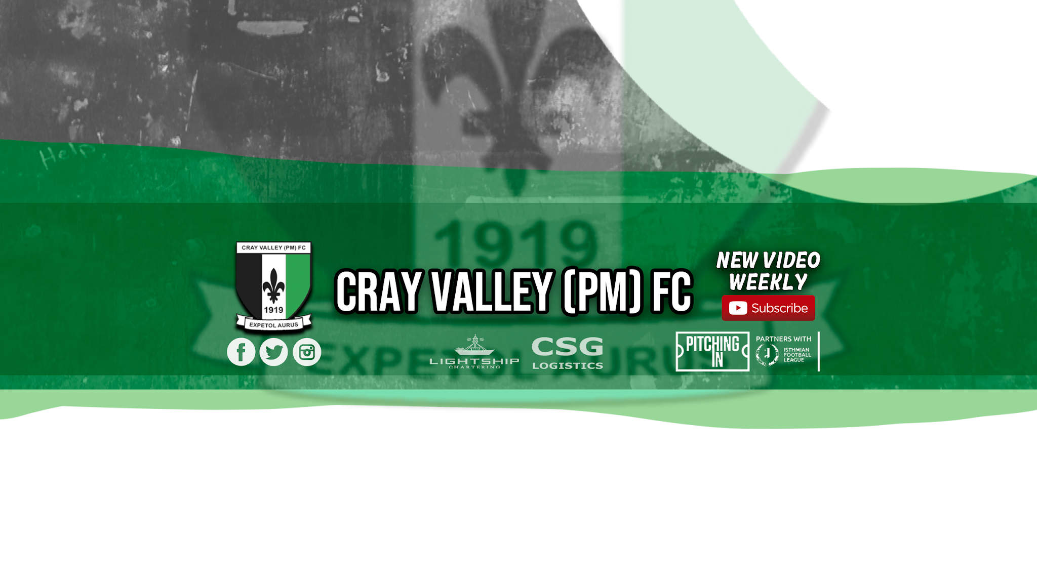 Cray Valley PM FC YouTube banner